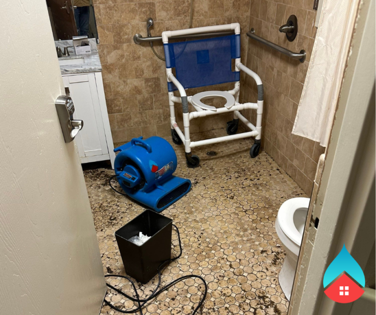 Toilet Backup Water Removal in Mishawaka -Water Damage Emergency