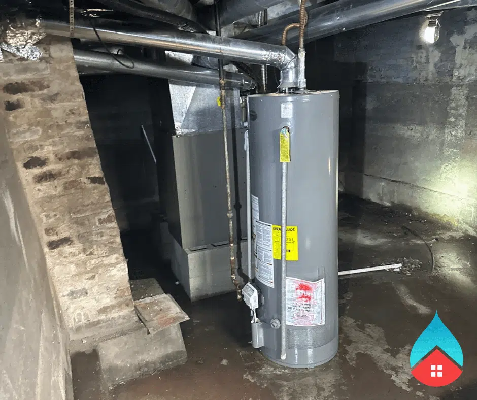Waterfront home impacted by wind‑driven rain causing moisture intrusion around siding and windows