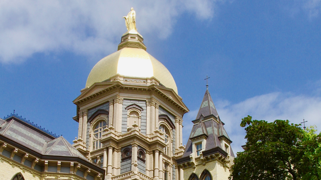 Moisture mapping and inspection performed by BlueRed Restoration near the Notre Dame campus.