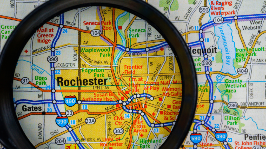 BlueRed Restoration performing emergency water cleanup in a Rochester residence.