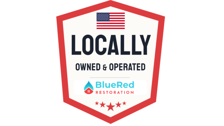 Technician inspecting damage while completing insurance paperwork