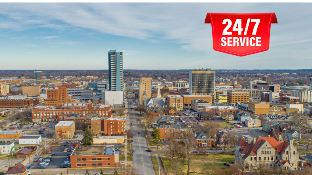 Emergency water removal service by BlueRed Restoration using high‑capacity vacuums and drying equipment