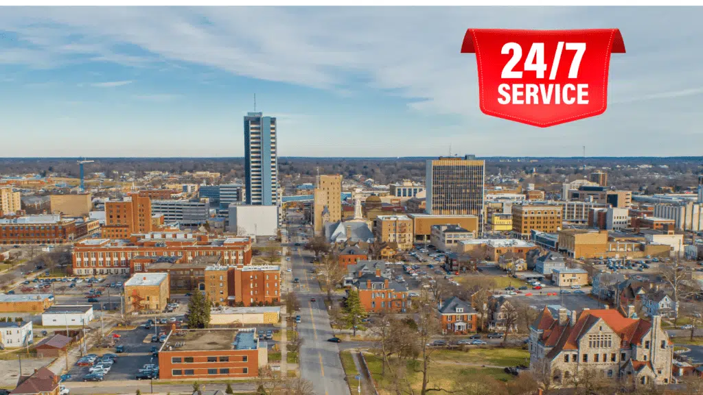 Emergency water removal service by BlueRed Restoration using high‑capacity vacuums and drying equipment