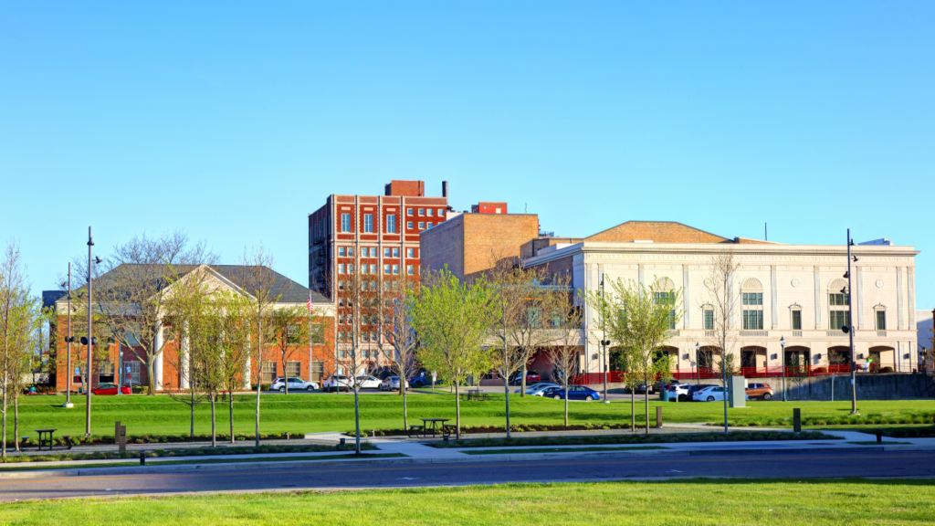 Certified drying equipment running during a water damage restoration project in Elkhart.